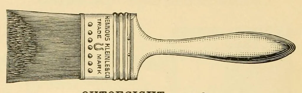 An illustration from Glass, paints, oils and painters' sundries : Pittsburgh Plate Glass Company., 1901, leaf 104