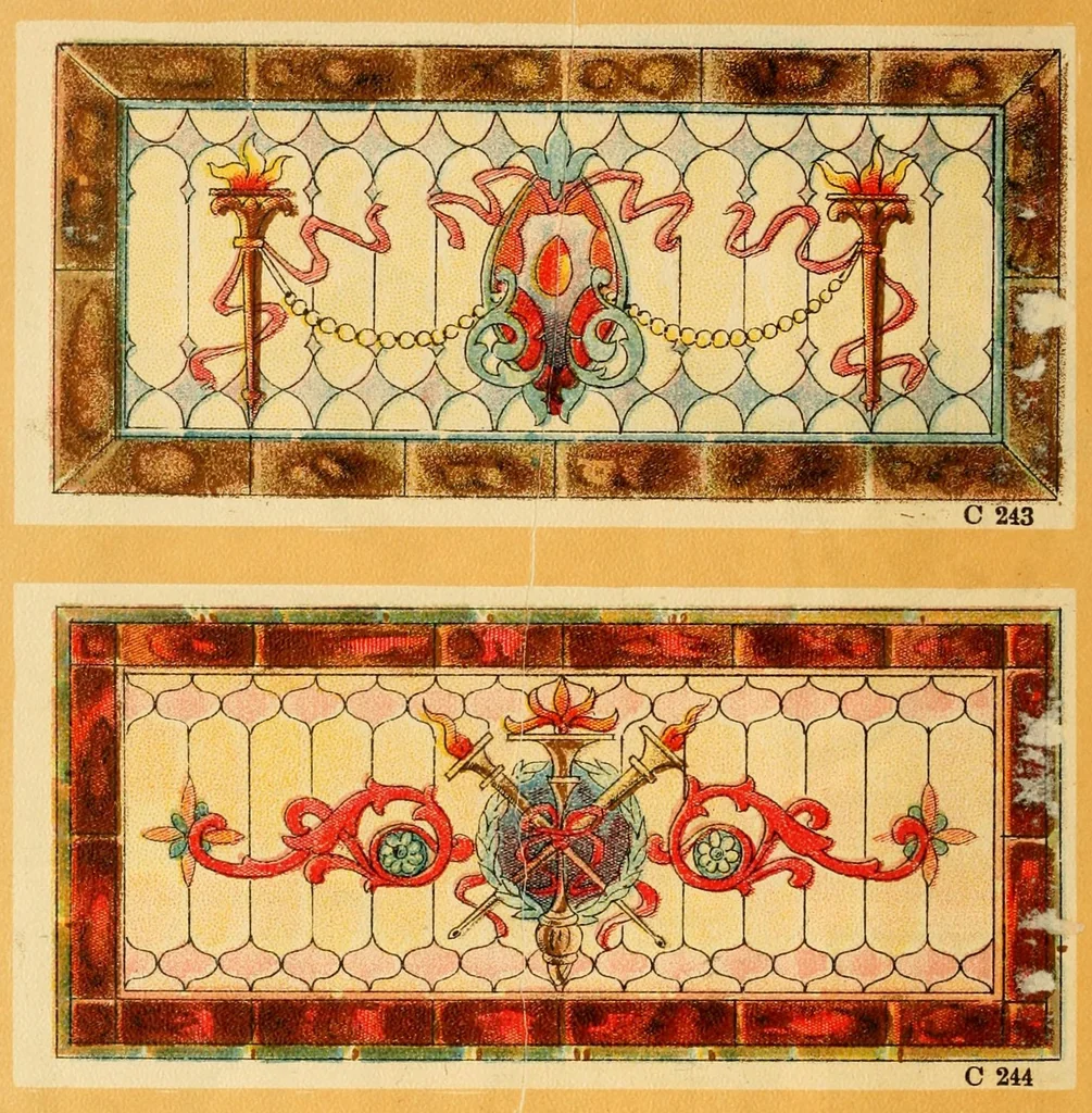 An illustration from Glass, paints, oils and painters' sundries : Pittsburgh Plate Glass Company., 1901, leaf 284