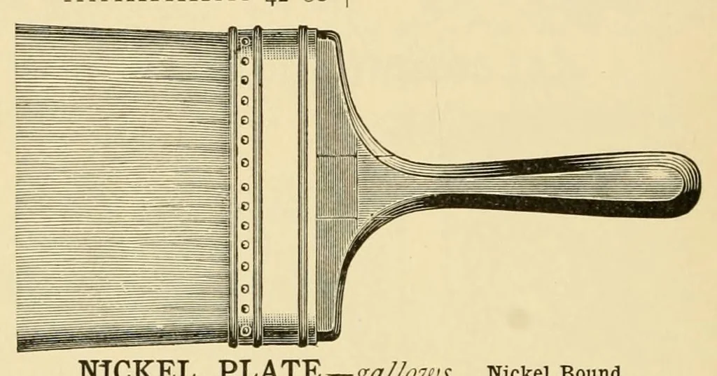 An illustration from Glass, paints, oils and painters' sundries : Pittsburgh Plate Glass Company., 1901, leaf 90