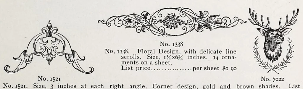 An illustration from Glass, paints, oils and painters' sundries : Pittsburgh Plate Glass Company., 1901, leaf 177