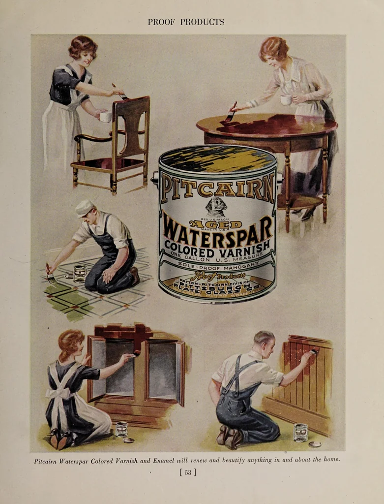 An illustration from Glass paints, varnishes and brushes : their history, manufacture and use, 1923, leaf 301