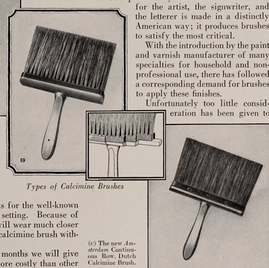 An illustration from Glass paints, varnishes and brushes : their history, manufacture and use, 1923, leaf 399