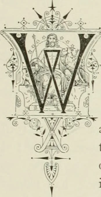 An illustration from Gleams of light and glimpses thro' the rift, 1893, leaf 116