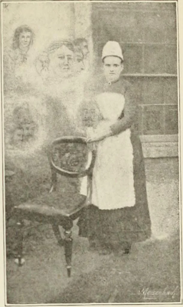 An illustration from Gleams of light and glimpses thro' the rift, 1893, leaf 306