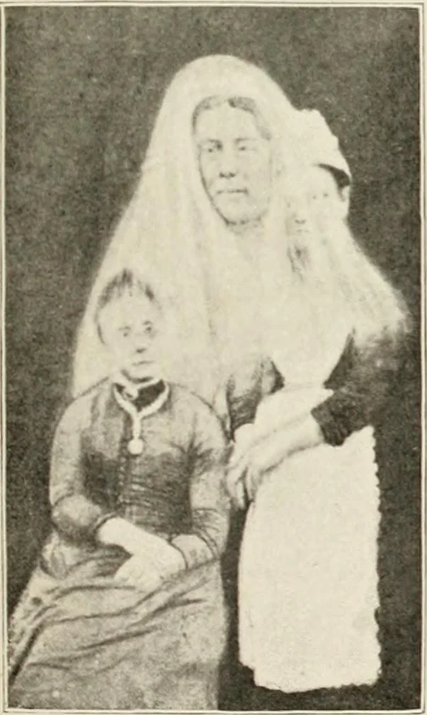 An illustration from Gleams of light and glimpses thro' the rift, 1893, leaf 306