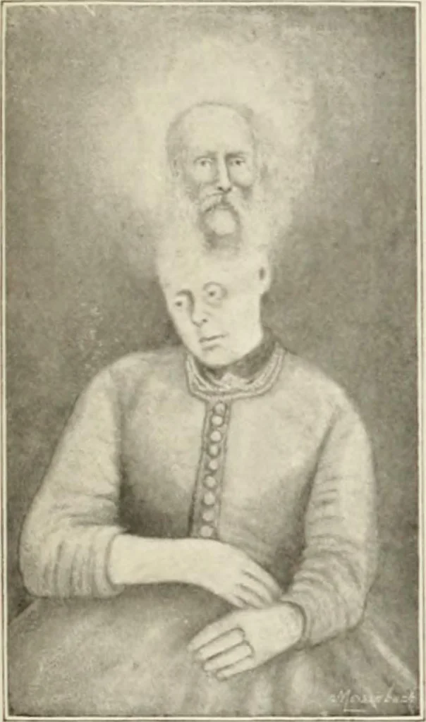An illustration from Gleams of light and glimpses thro' the rift, 1893, leaf 310