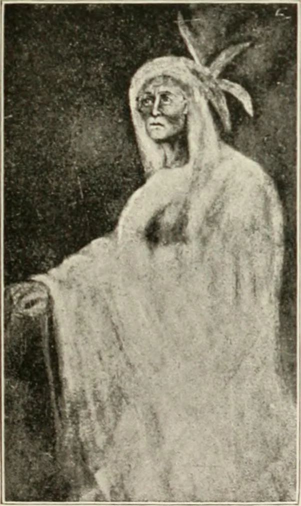 An illustration from Gleams of light and glimpses thro' the rift, 1893, leaf 318
