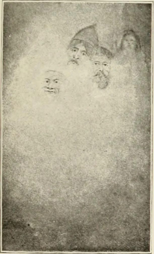 An illustration from Gleams of light and glimpses thro' the rift, 1893, leaf 322