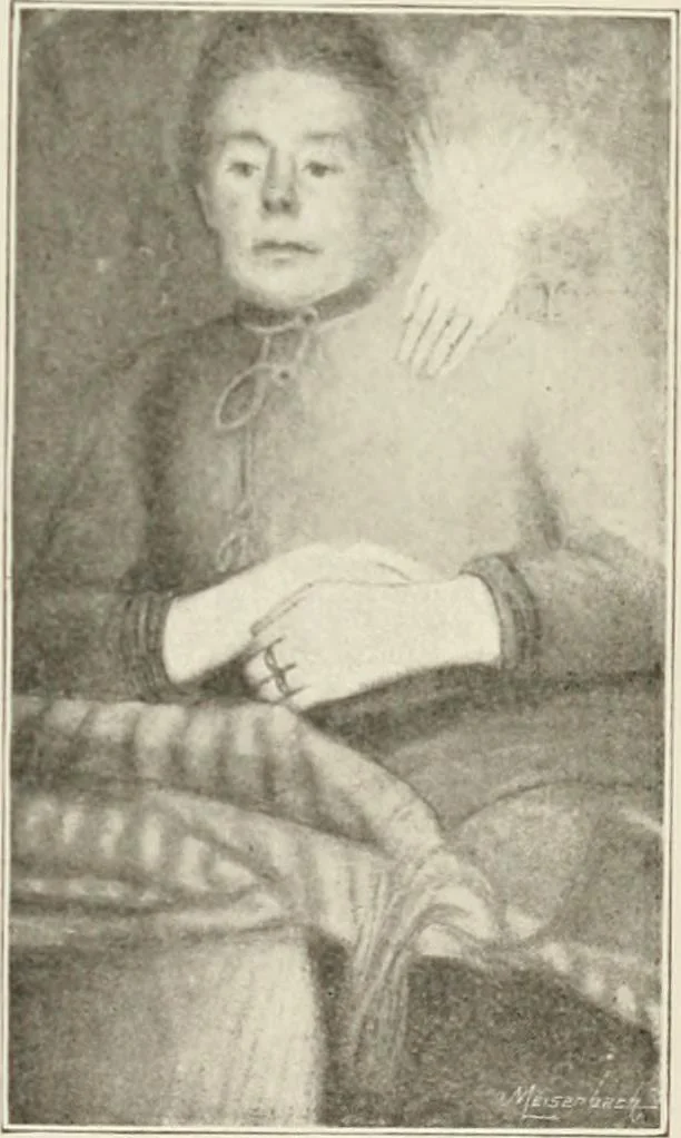 An illustration from Gleams of light and glimpses thro' the rift, 1893, leaf 322