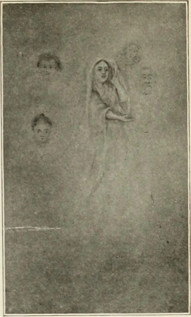 An illustration from Gleams of light and glimpses thro' the rift, 1893, leaf 336