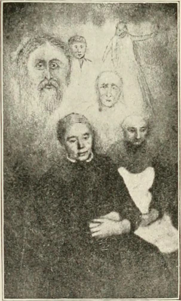 An illustration from Gleams of light and glimpses thro' the rift, 1893, leaf 336