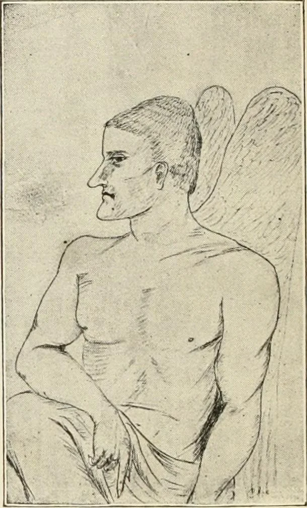 An illustration from Gleams of light and glimpses thro' the rift, 1893, leaf 353