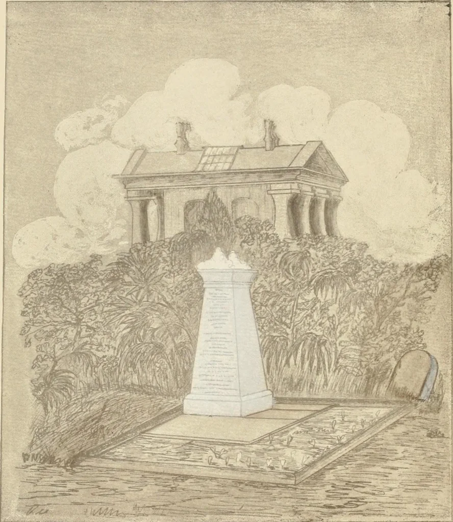 An illustration from Gleams of light and glimpses thro' the rift, 1893, leaf 49