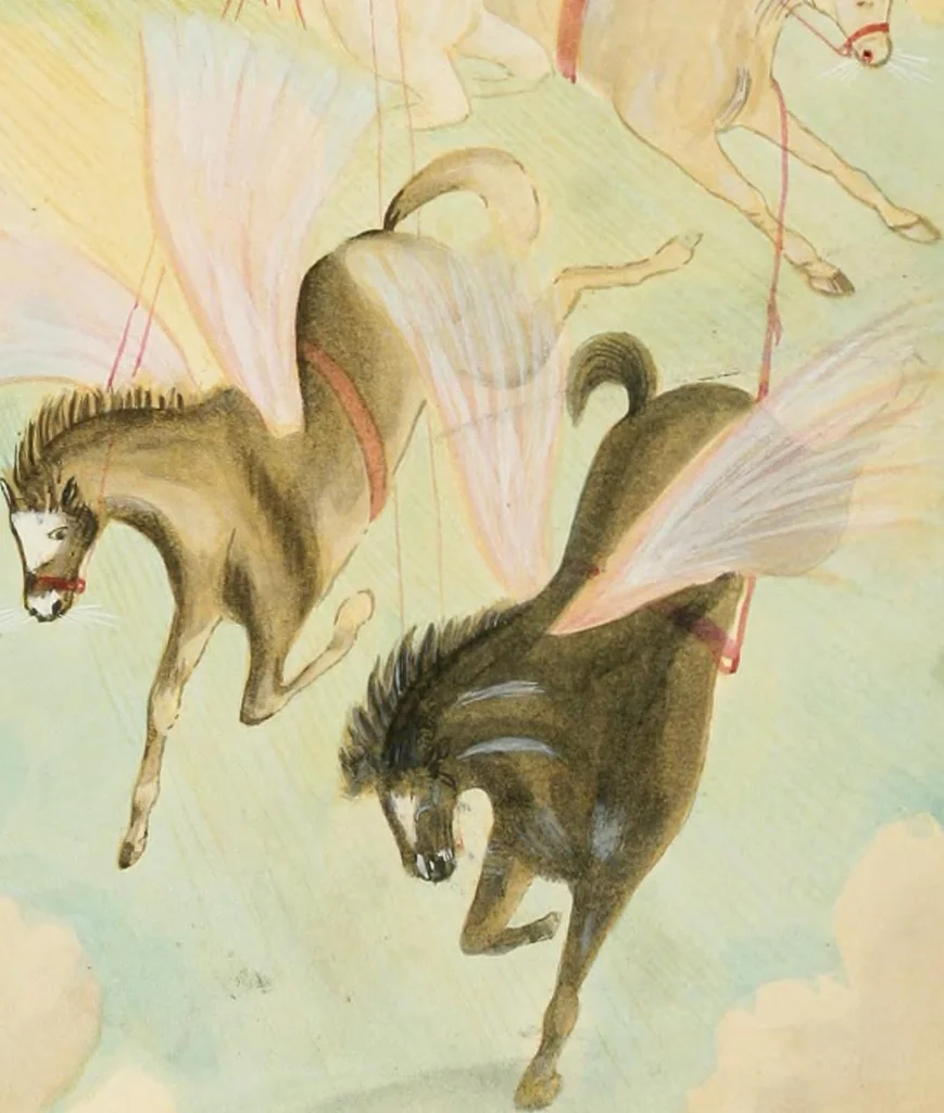 An illustration from Gleams of light and glimpses thro' the rift, 1893, leaf 9