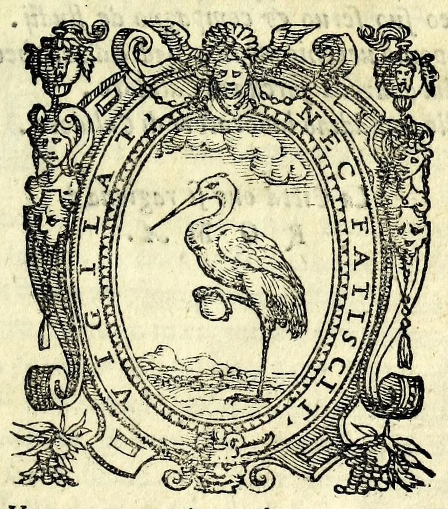 An illustration from Gli affetti : ragionamenti famigliari, 1570, leaf 5