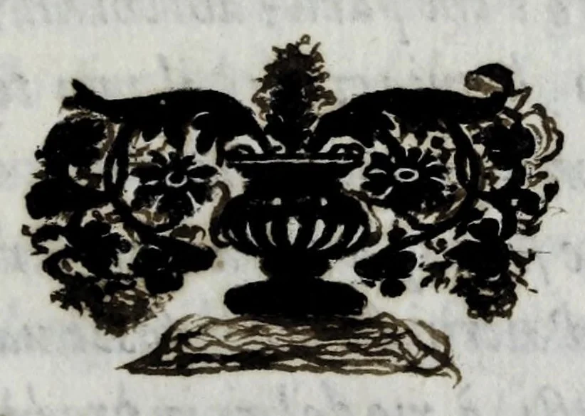 An illustration from Gli amorosi affanni : favola pastorale, 1606, leaf 181