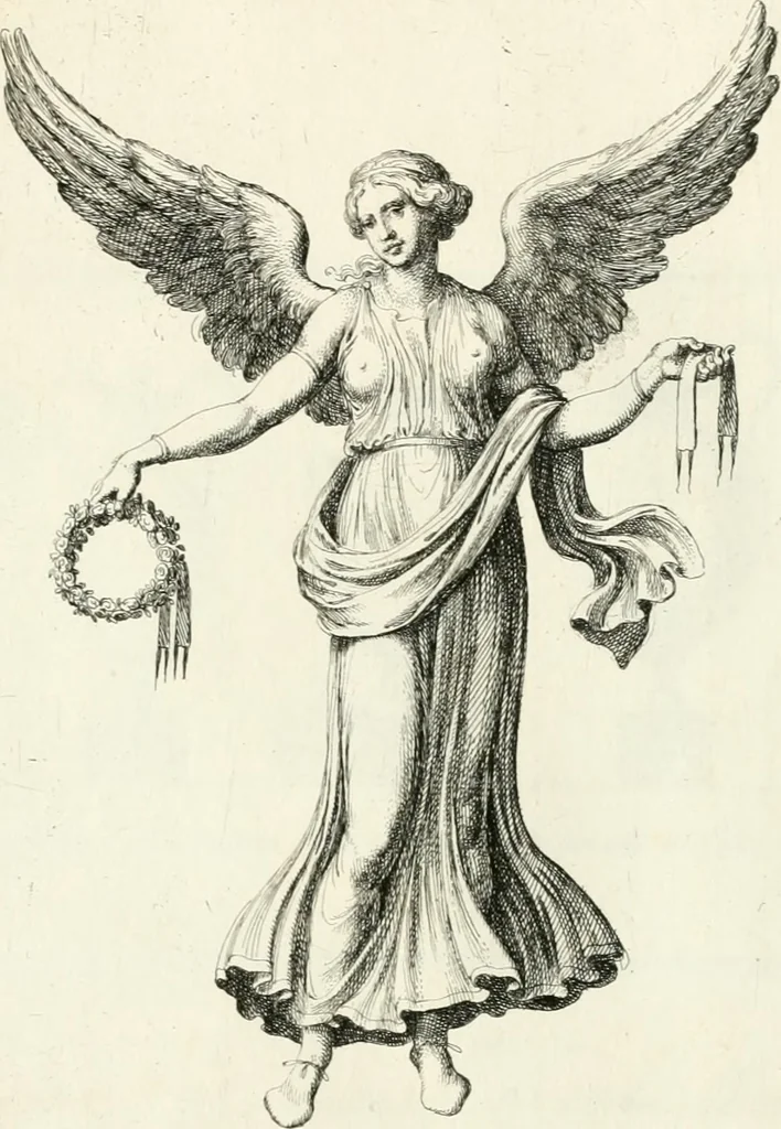 An illustration from Gli antichi sepolcri, overo, Mausolei Romani, et Etruschi, trouati in Roma & in altri luoghi celebri : nelli quali si contengono molte erudite memorie, 1697, leaf 160