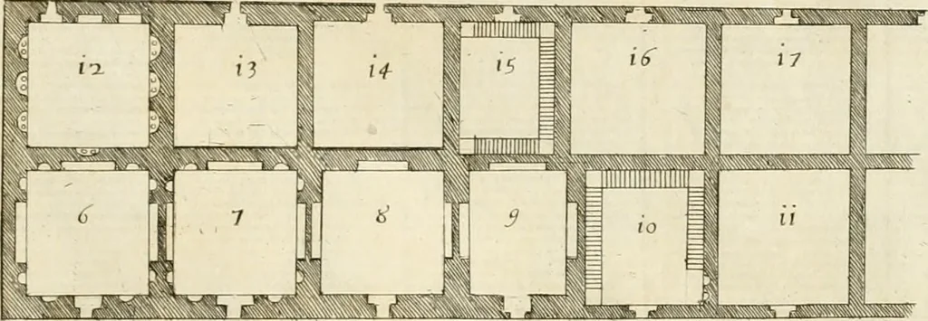 An illustration from Gli antichi sepolcri, overo, Mausolei Romani, et Etruschi, trouati in Roma & in altri luoghi celebri : nelli quali si contengono molte erudite memorie, 1697, leaf 26