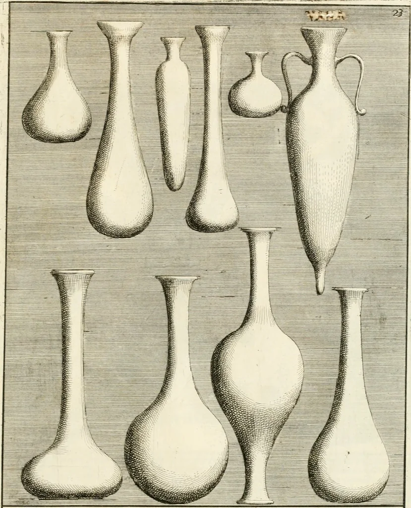 An illustration from Gli antichi sepolcri, overo, Mausolei Romani, et Etruschi, trouati in Roma & in altri luoghi celebri : nelli quali si contengono molte erudite memorie, 1697, leaf 68