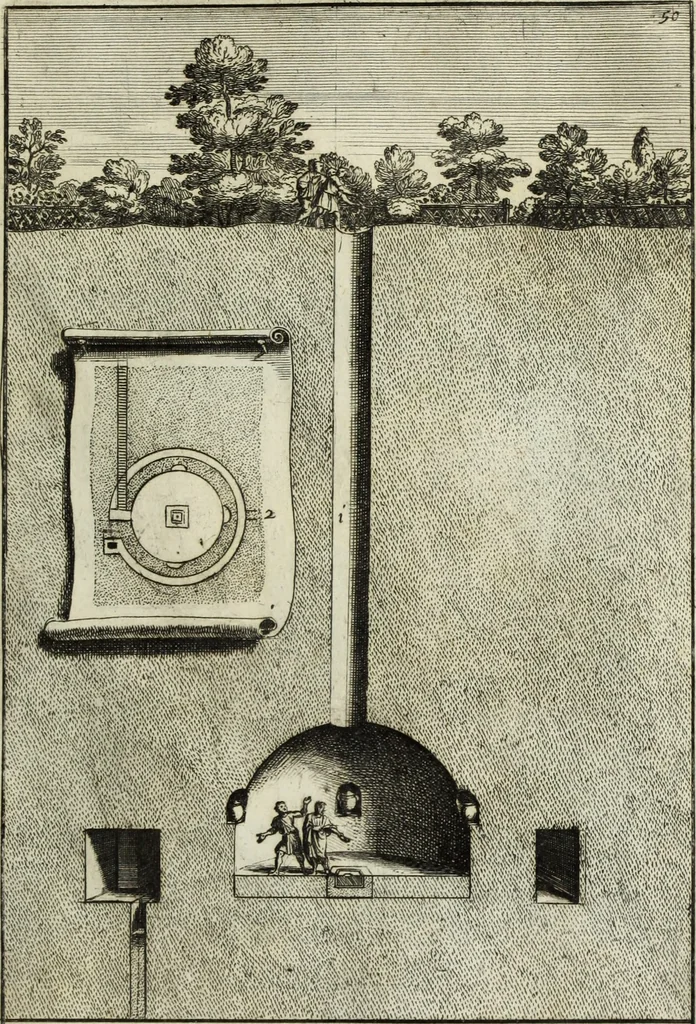 An illustration from Gli antichi sepolcri, ovvero, Mausolei romani ed etruschi trovati in Roma ed in altri luoghi celebri : nelli quali si contengono molte erudite memorie, 1767, leaf 122
