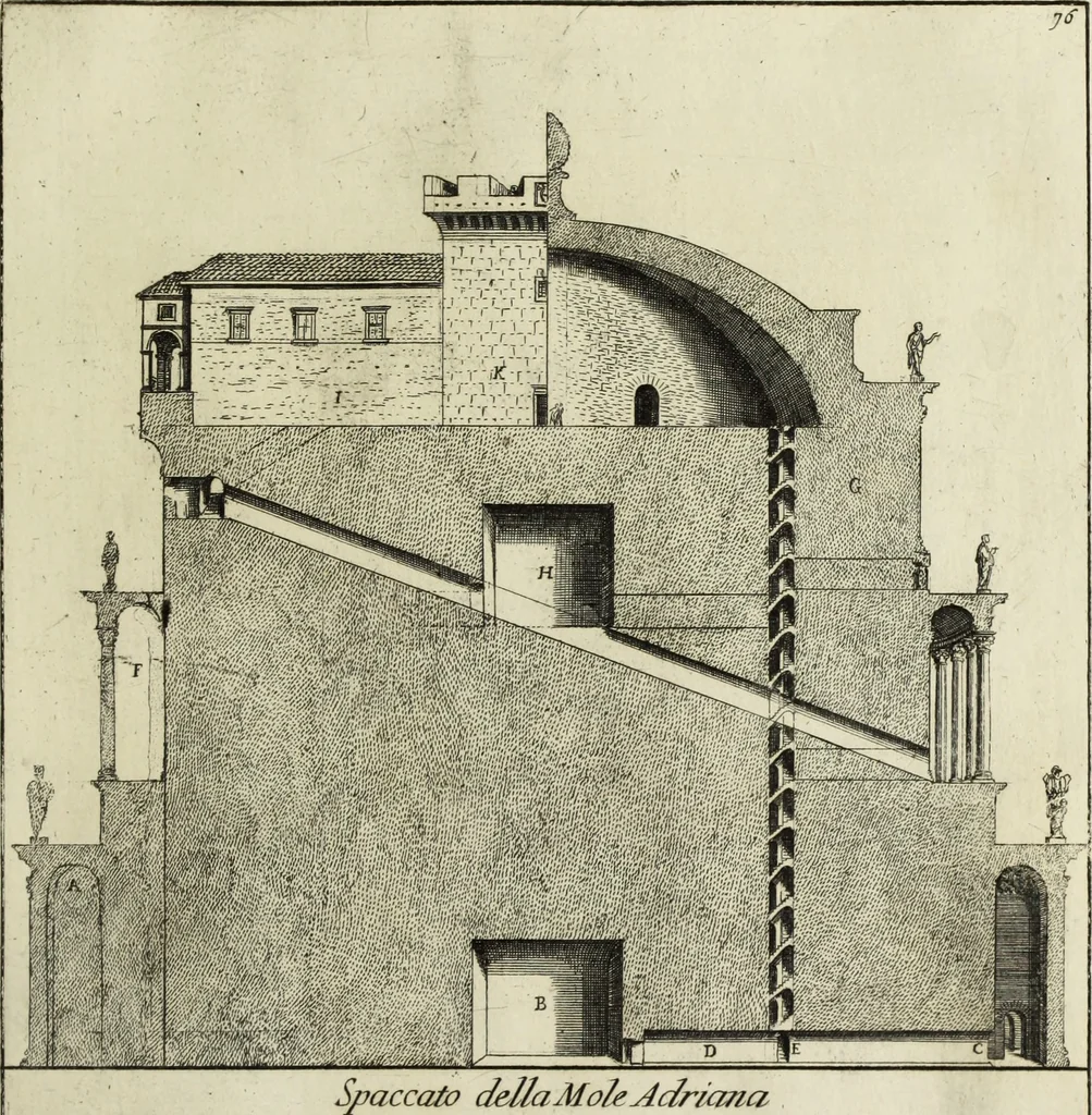 An illustration from Gli antichi sepolcri, ovvero, Mausolei romani ed etruschi trovati in Roma ed in altri luoghi celebri : nelli quali si contengono molte erudite memorie, 1767, leaf 178