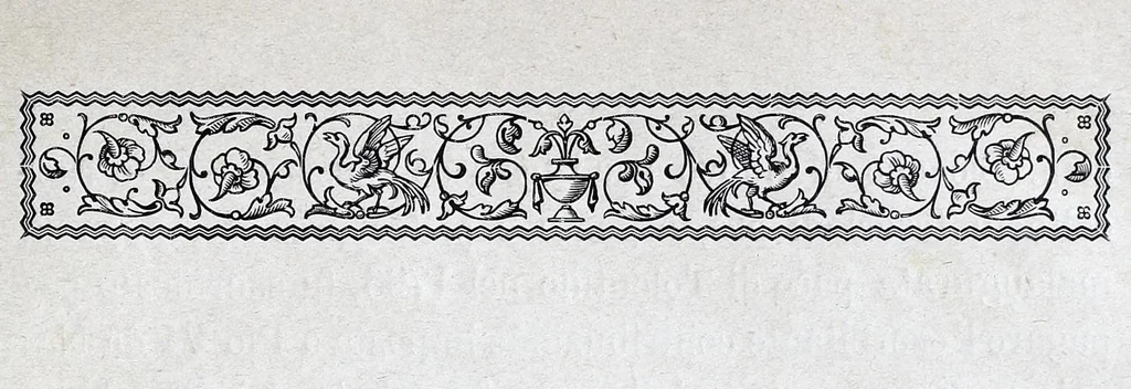 An illustration from Gli antichi tesori sacri della Basilica Vaticana, 1898, leaf 9