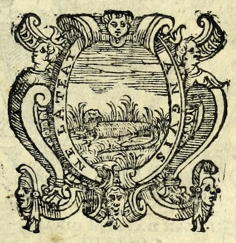 An illustration from Gli antivalomeni : tragedia, 1583, leaf 5