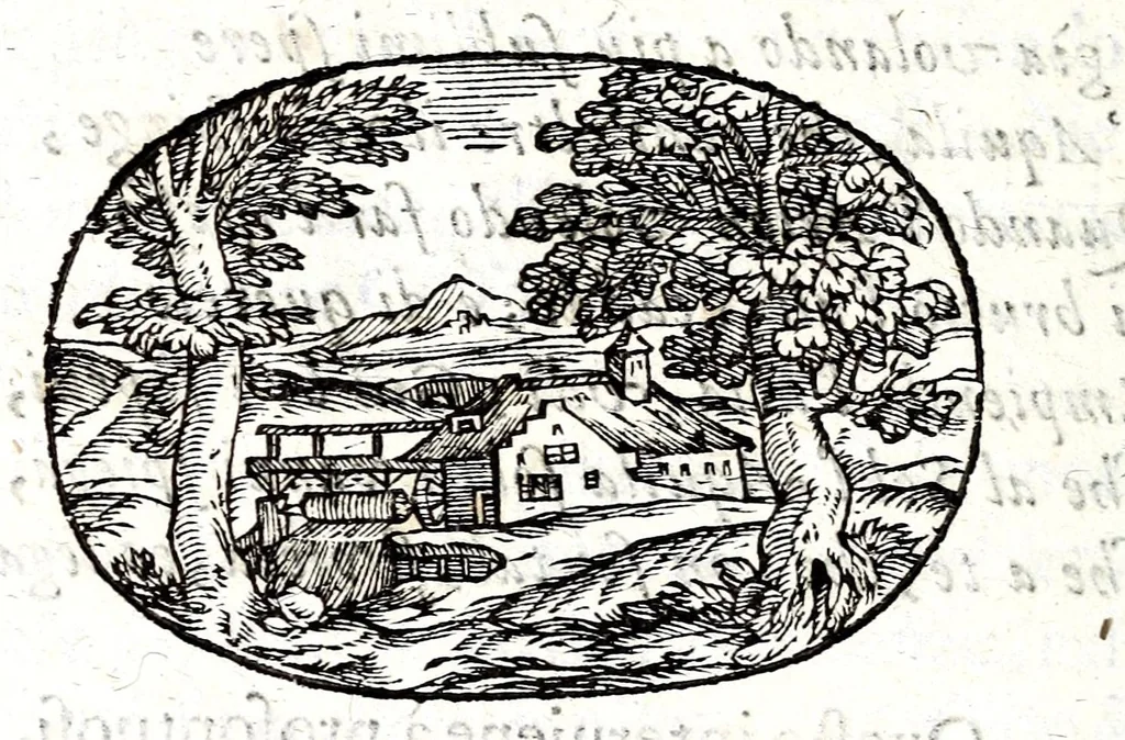 An illustration from Gli apologi del signor Giulio Cesare Capaccio, gentil'huomo del serenissimo signor duca d'Vrbino; con le Dicerie morali, oue quasi con viui colori al modo cortegiano l'humana vita si dipinge, la malignità si scopre, la bizzarria de' ceruelli si castiga, la frode si scaccia, la mattezza si punisce, al poco saper di gli huomini si prouede, e di tutti i ciuili costumi si fà paragone, 1619, leaf 124