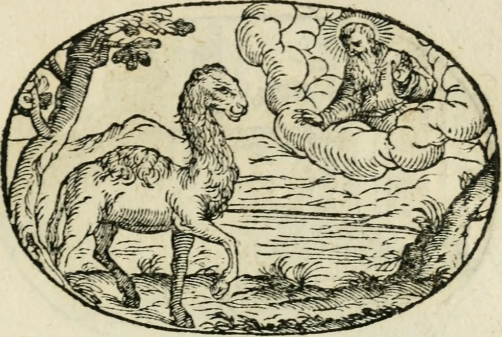An illustration from Gli apologi di Giulio Cesare Capaccio, secretario della fedelissima città di Napoli : con le Dicerie morali, 1607, leaf 108
