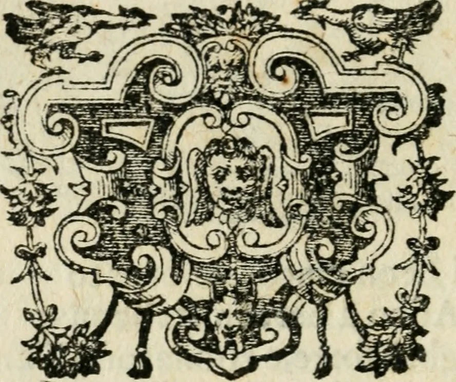 An illustration from Gli apologi di Giulio Cesare Capaccio, secretario della fedelissima città di Napoli : con le Dicerie morali, 1607, leaf 123