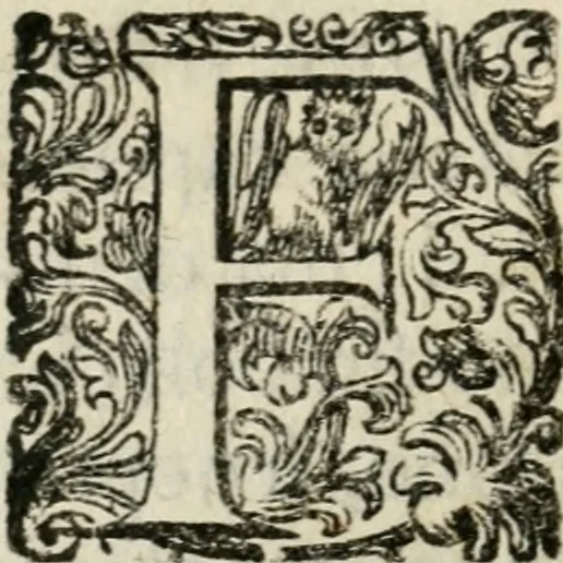 An illustration from Gli apologi di Giulio Cesare Capaccio, secretario della fedelissima città di Napoli : con le Dicerie morali, 1607, leaf 13