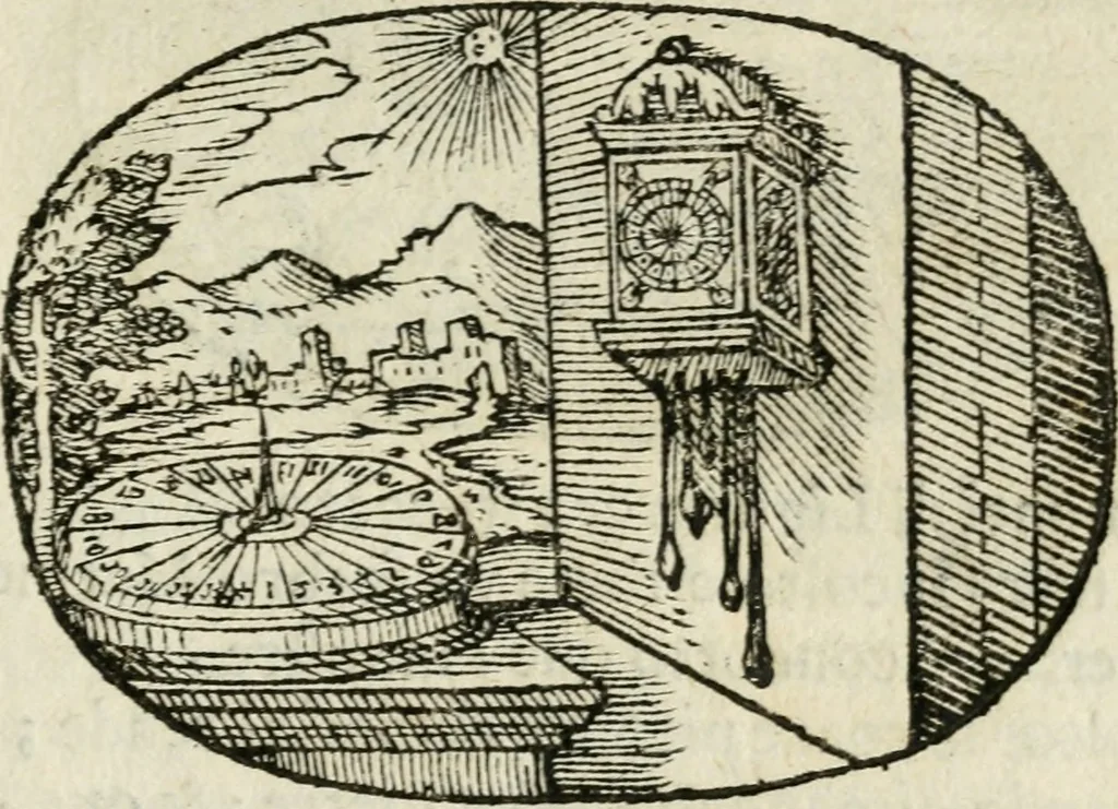 An illustration from Gli apologi di Giulio Cesare Capaccio, secretario della fedelissima città di Napoli : con le Dicerie morali, 1607, leaf 28