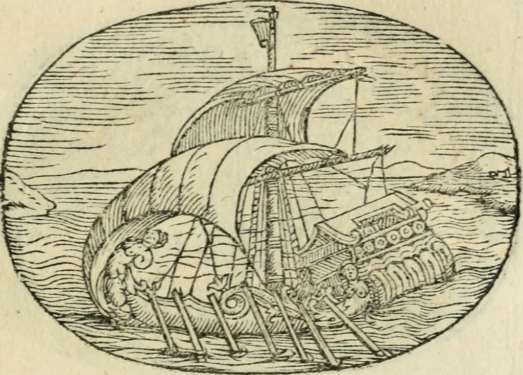 An illustration from Gli apologi di Giulio Cesare Capaccio, secretario della fedelissima città di Napoli : con le Dicerie morali, 1607, leaf 44