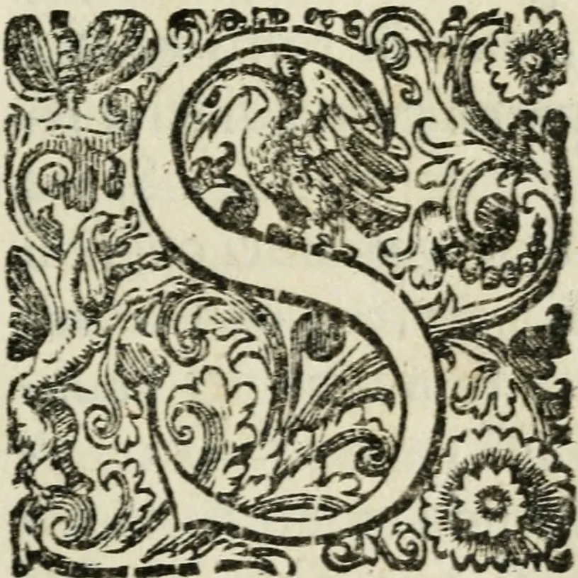 An illustration from Gli apologi di Giulio Cesare Capaccio, secretario della fedelissima città di Napoli : con le Dicerie morali, 1607, leaf 6