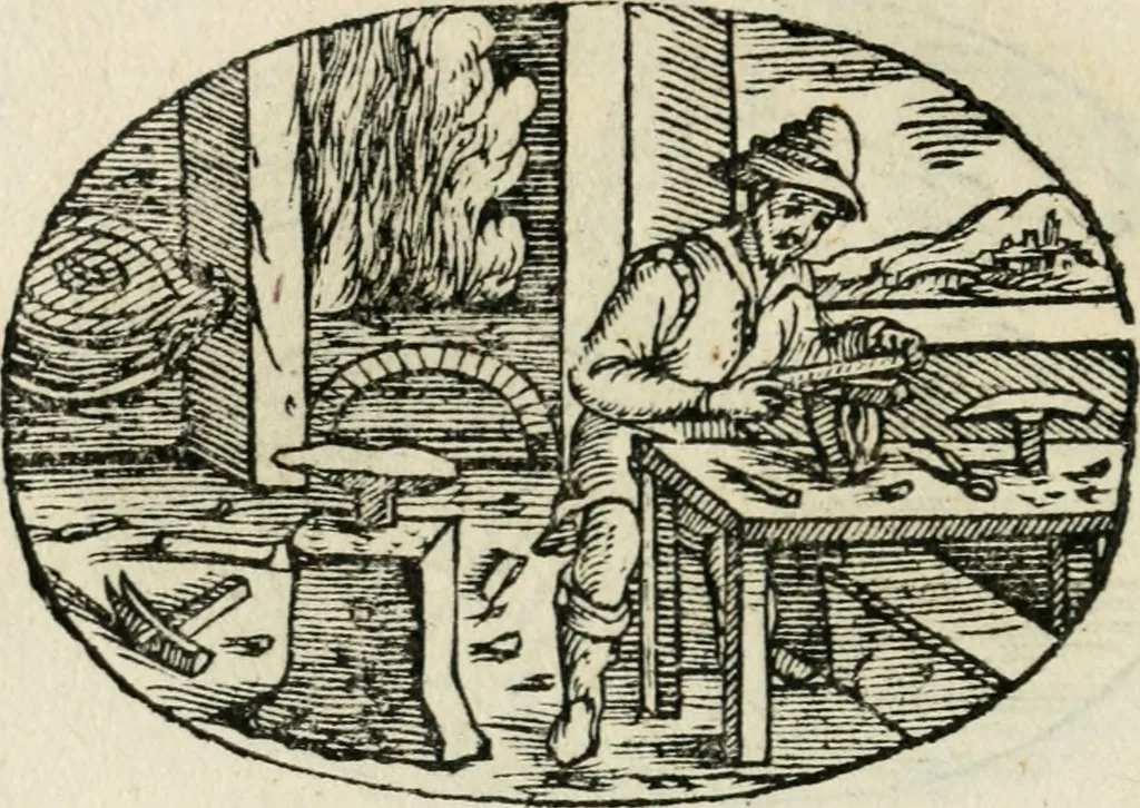 An illustration from Gli apologi di Giulio Cesare Capaccio, secretario della fedelissima città di Napoli : con le Dicerie morali, 1607, leaf 61