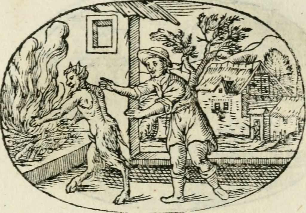 An illustration from Gli apologi di Giulio Cesare Capaccio, secretario della fedelissima città di Napoli : con le Dicerie morali, 1607, leaf 66