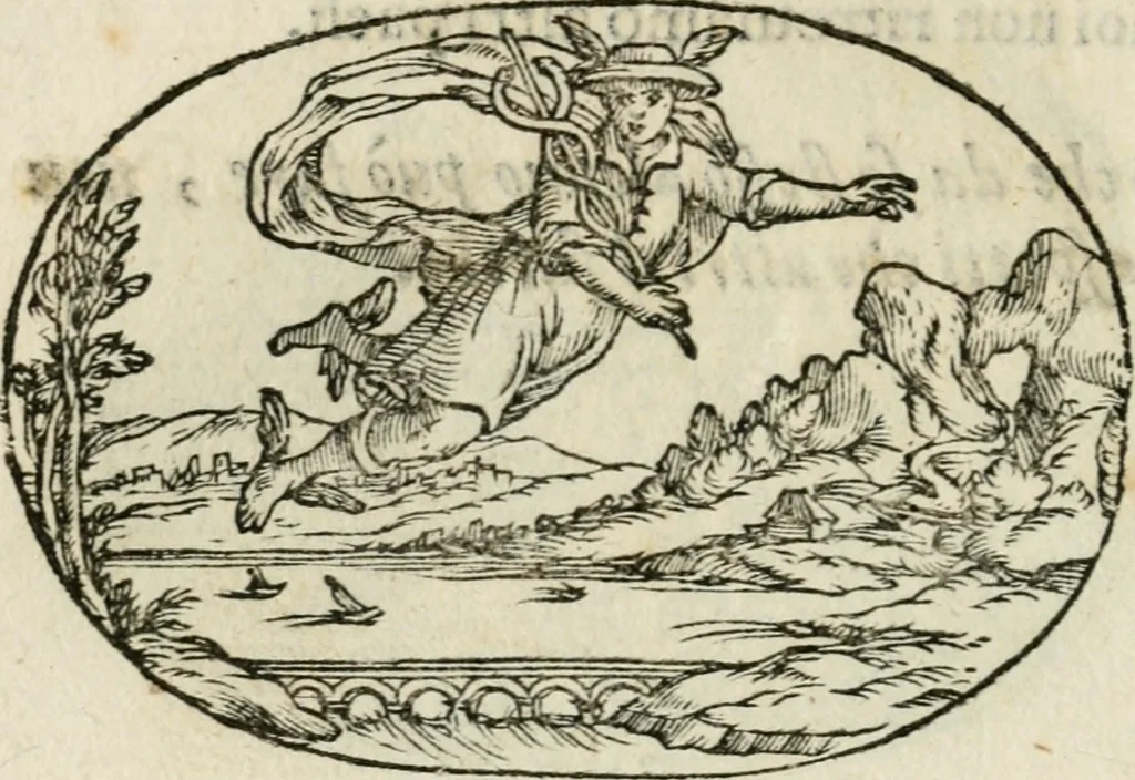 An illustration from Gli apologi di Giulio Cesare Capaccio, secretario della fedelissima città di Napoli : con le Dicerie morali, 1607, leaf 83