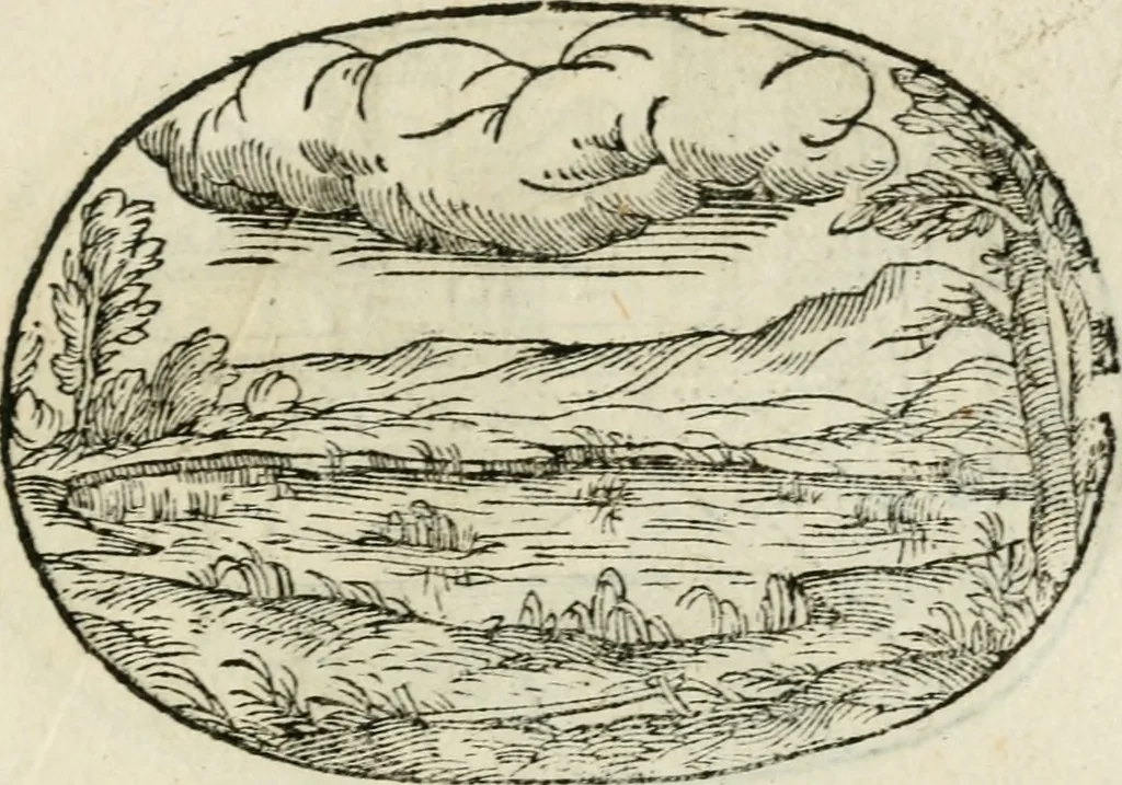 An illustration from Gli apologi di Giulio Cesare Capaccio, secretario della fedelissima città di Napoli : con le Dicerie morali, 1607, leaf 86