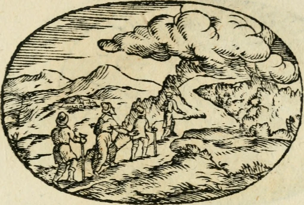 An illustration from Gli apologi di Giulio Cesare Capaccio, secretario della fedelissima città di Napoli : con le Dicerie morali, 1607, leaf 98