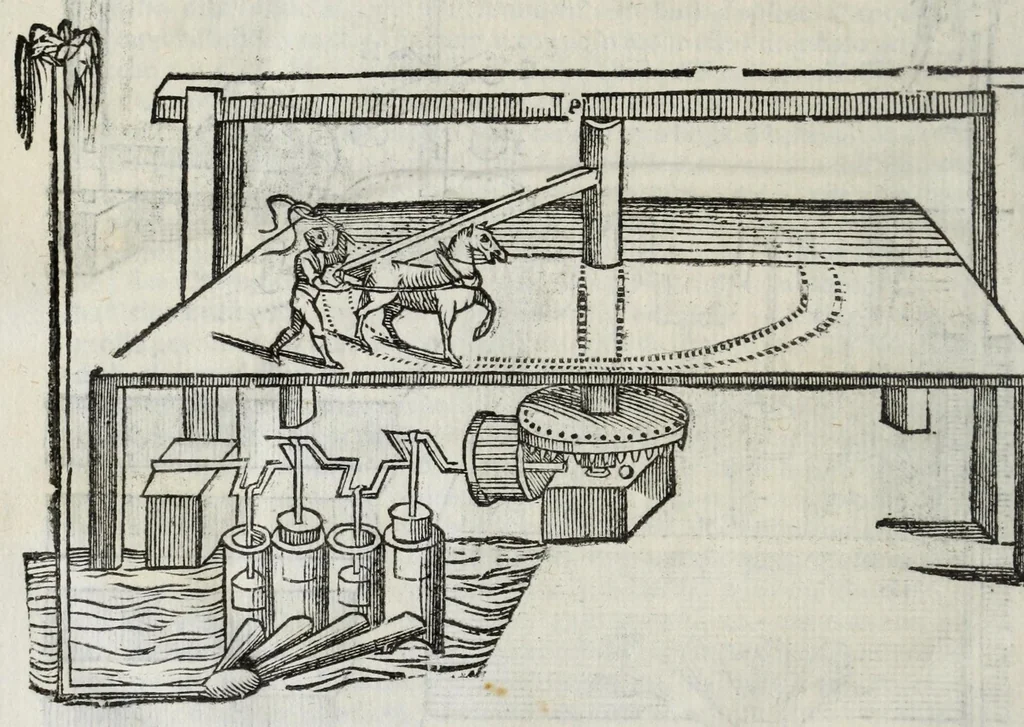 An illustration from Gli artificiosi e curiosi moti spiritali de Herone, 1647, leaf 118