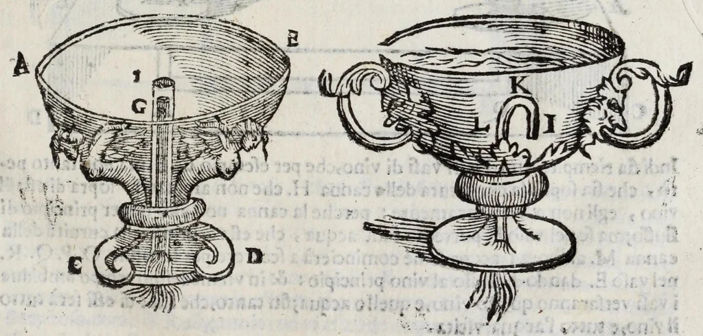 An illustration from Gli artificiosi e curiosi moti spiritali de Herone, 1647, leaf 37