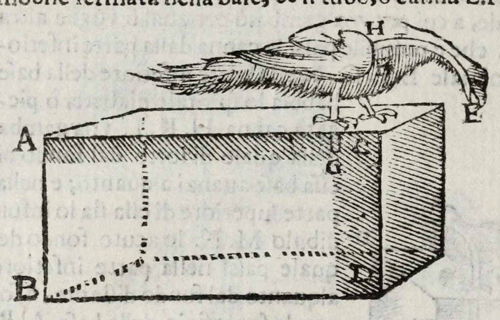 An illustration from Gli artificiosi e curiosi moti spiritali de Herone, 1647, leaf 54