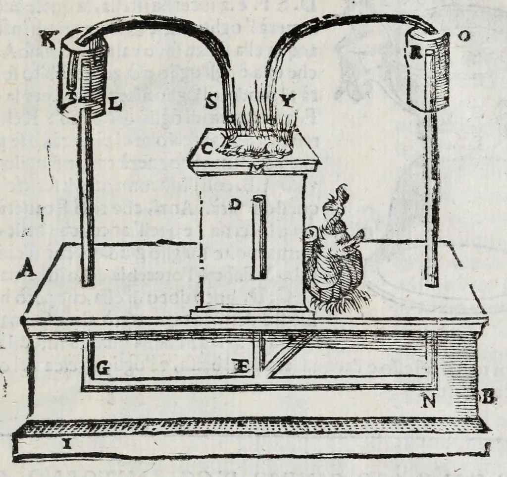 An illustration from Gli artificiosi e curiosi moti spiritali de Herone, 1647, leaf 81