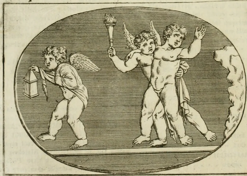 An illustration from Gli atti e monumenti de' fratelli Arvali : scolpiti già in tavole di marmo ed ora raccolti diciferati e comentati, 1795, leaf 333