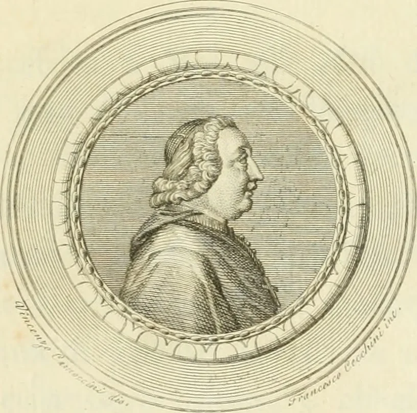 An illustration from Gli atti e monumenti de' fratelli Arvali : scolpiti già in tavole di marmo ed ora raccolti diciferati e comentati, 1795, leaf 6
