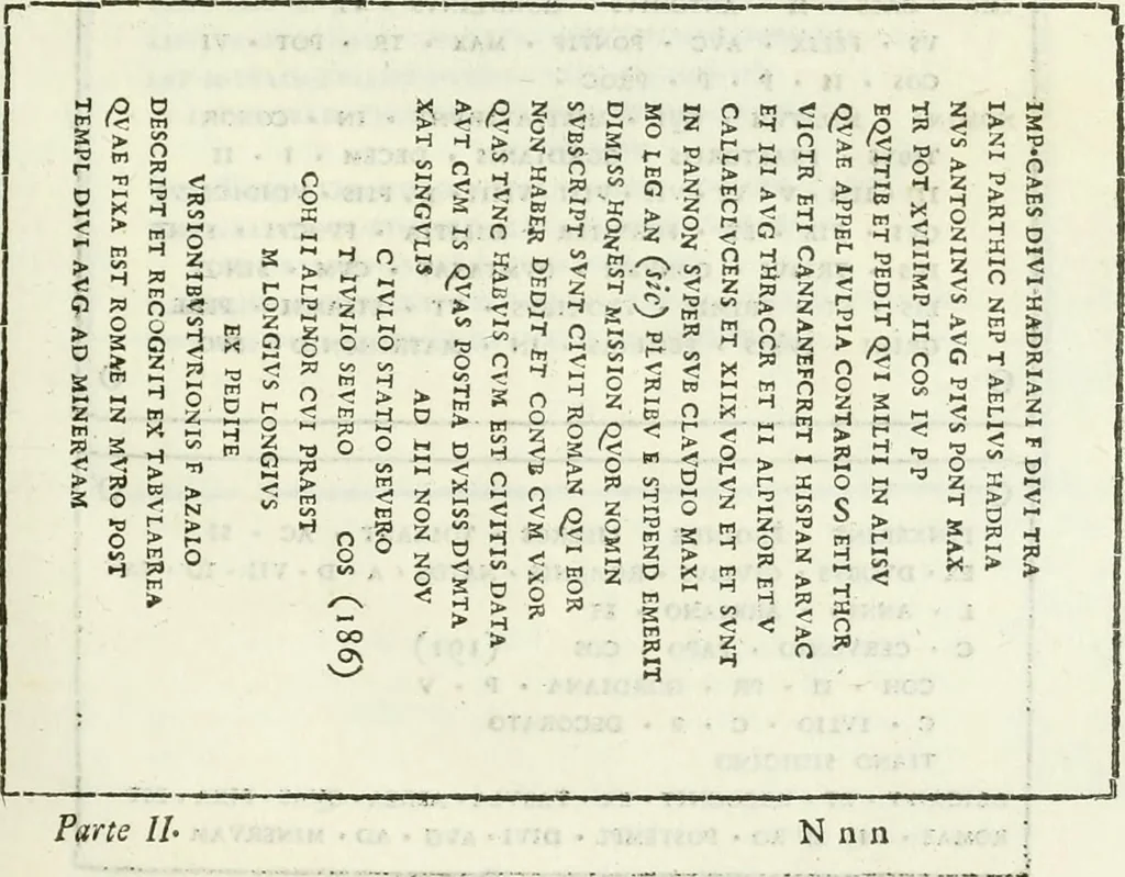 An illustration from Gli atti e monumenti de' fratelli Arvali : scolpiti già in tavole di marmo ed ora raccolti diciferati e comentati, 1795, leaf 130