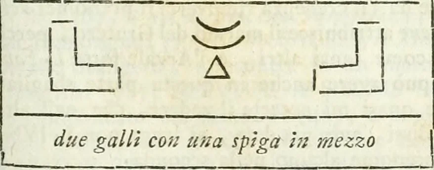 An illustration from Gli atti e monumenti de' fratelli Arvali : scolpiti già in tavole di marmo ed ora raccolti diciferati e comentati, 1795, leaf 348