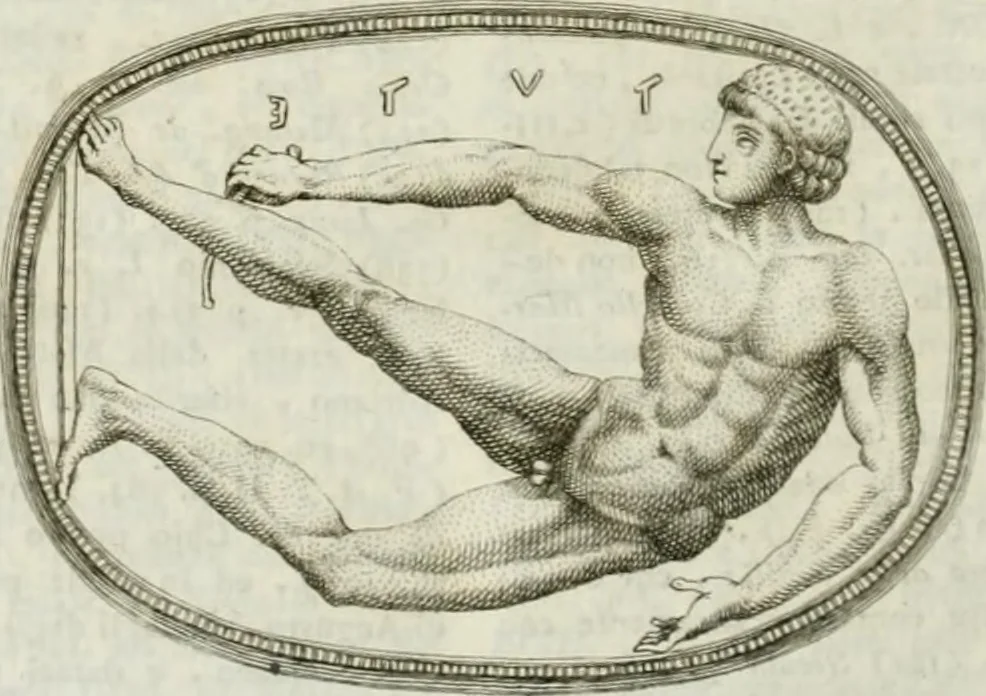 An illustration from Gli atti e monumenti de' fratelli Arvali : scolpiti già in tavole di marmo ed ora raccolti diciferati e comentati, 1795, leaf 433
