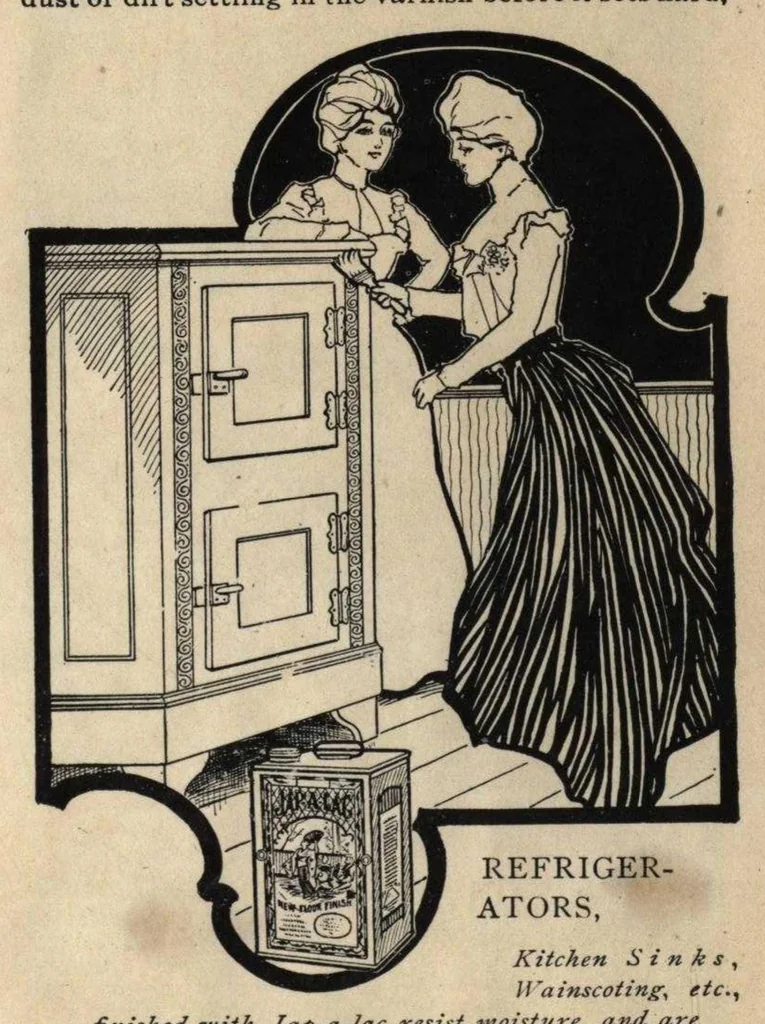 An illustration from Japalac the home beautifier, 1890, leaf 14