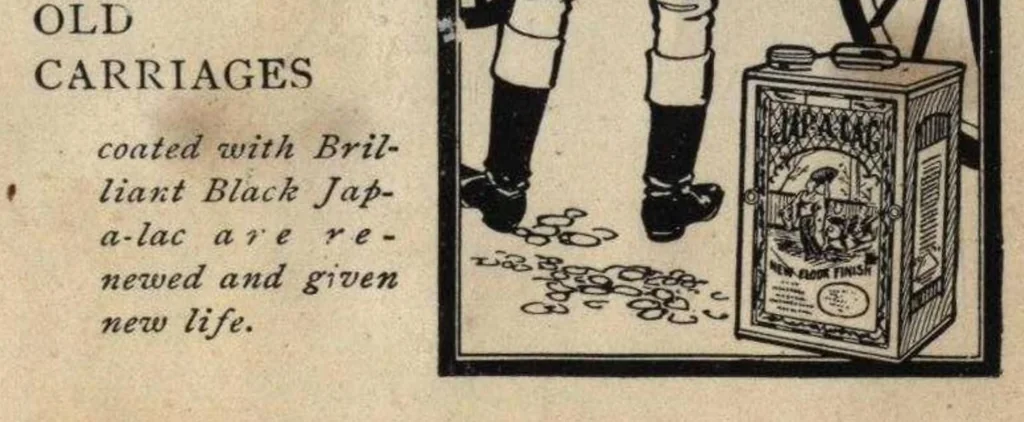 An illustration from Japalac the home beautifier, 1890, leaf 16